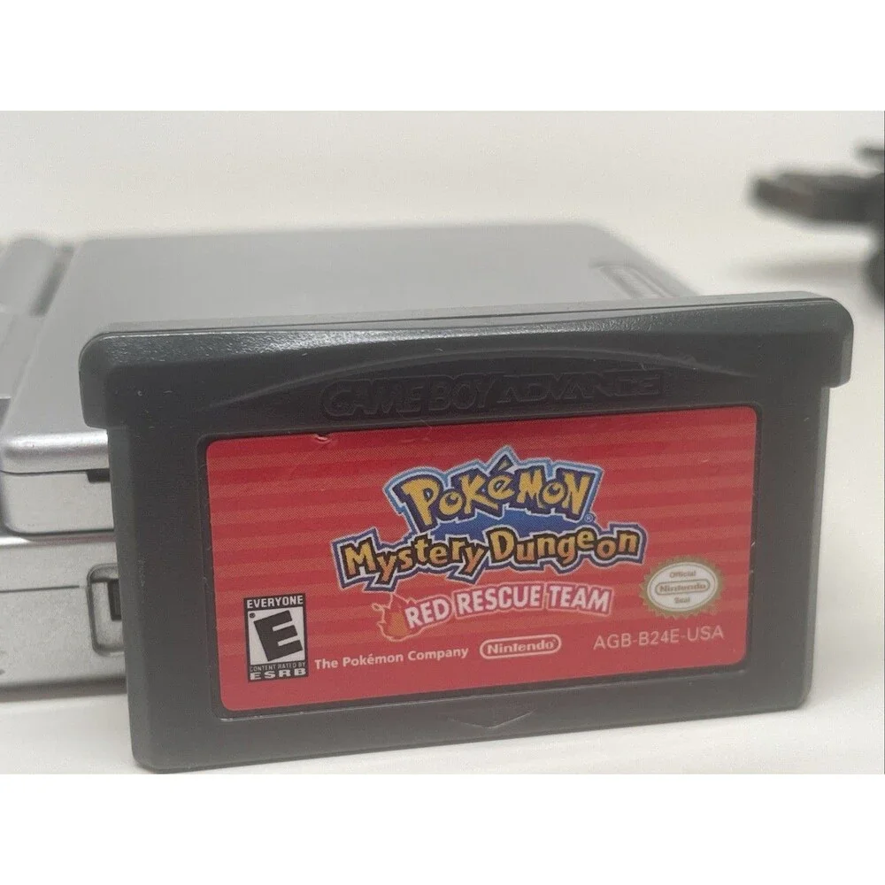 Pokemon Mystery Dungeon: Red Rescue Team (Nintendo Game Boy Advance GBA) TESTED